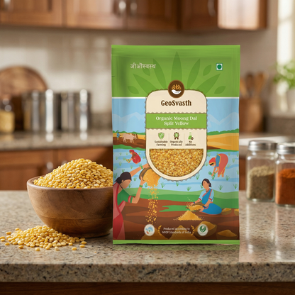 Organic Moong Dal Split Yellow