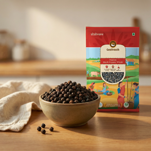 Organic Black Pepper Whole