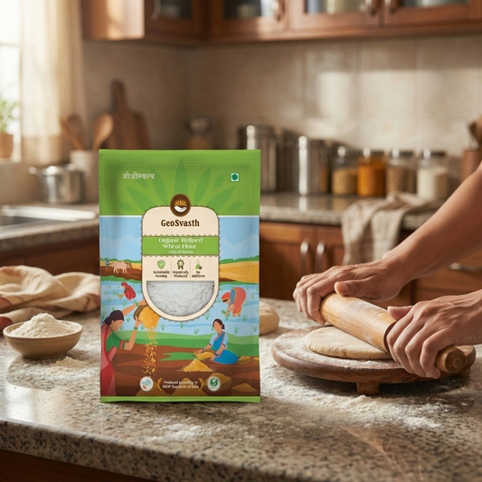 Organic Refined Wheat Flour (Wheat Maida)