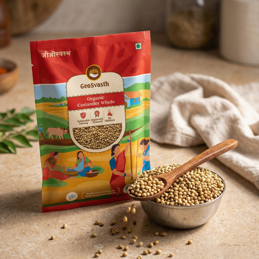 Organic Coriander Whole
