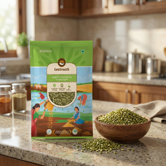 Organic Moong Dal Green Split